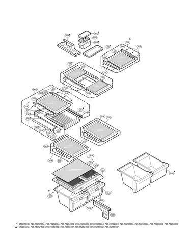 Refrigerator parts