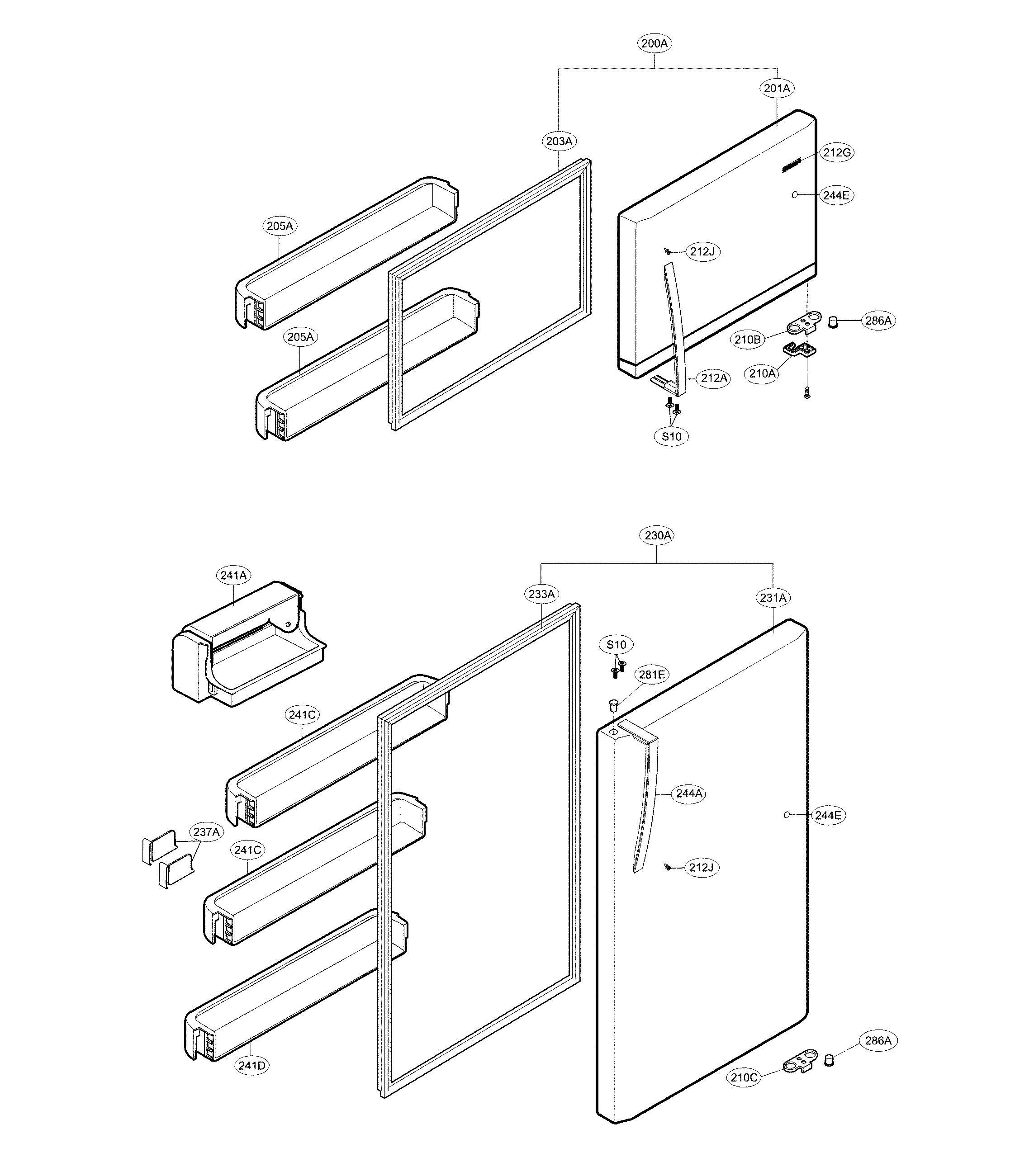 Door parts