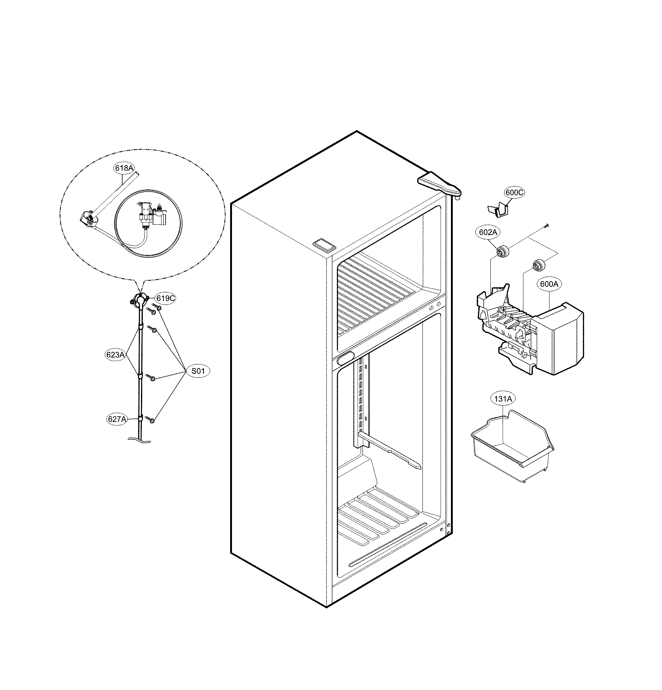 Ice maker parts