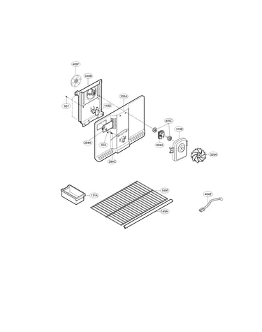 Freezer parts