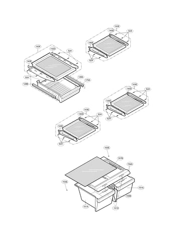 Refrigerator parts