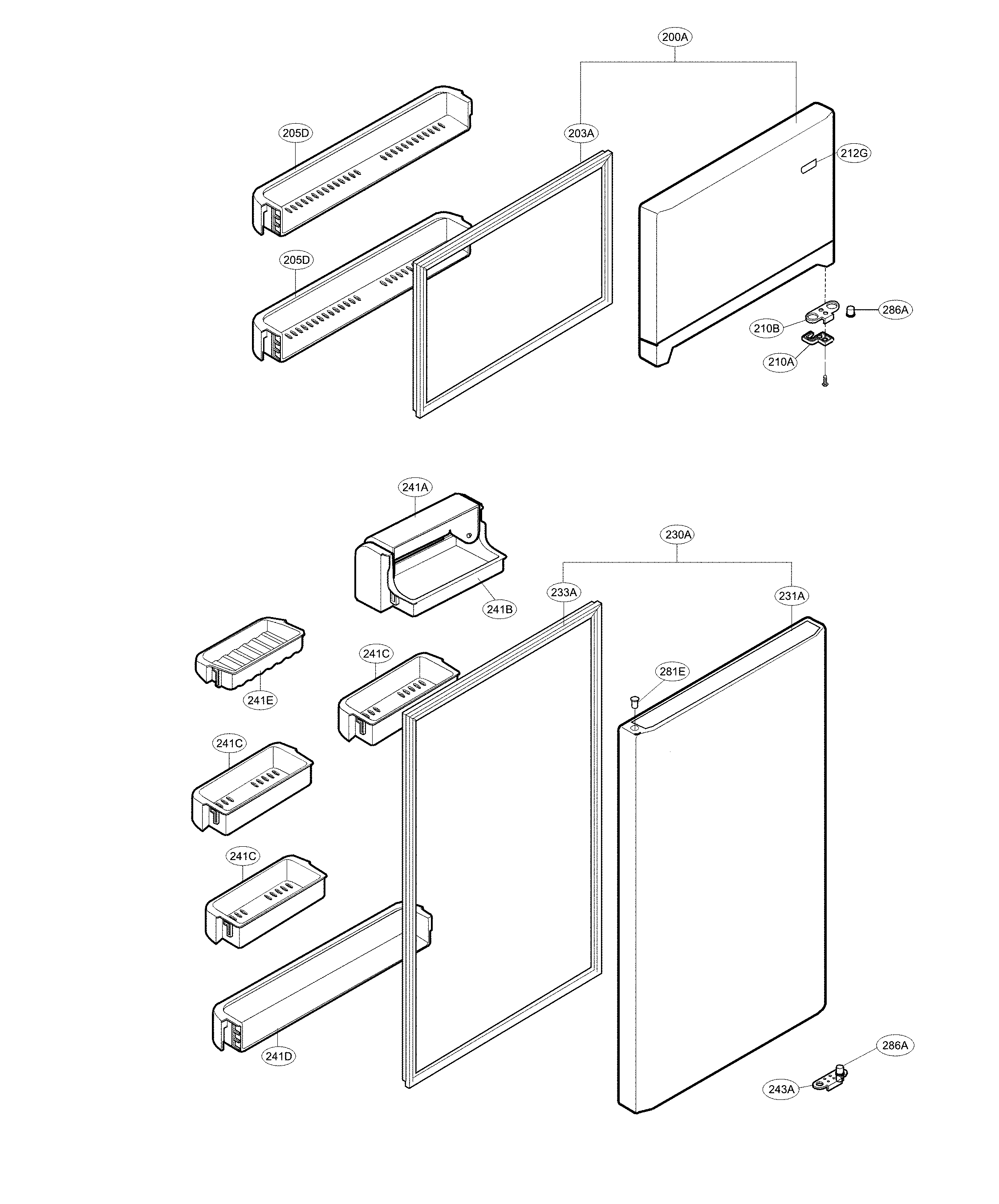 Door parts