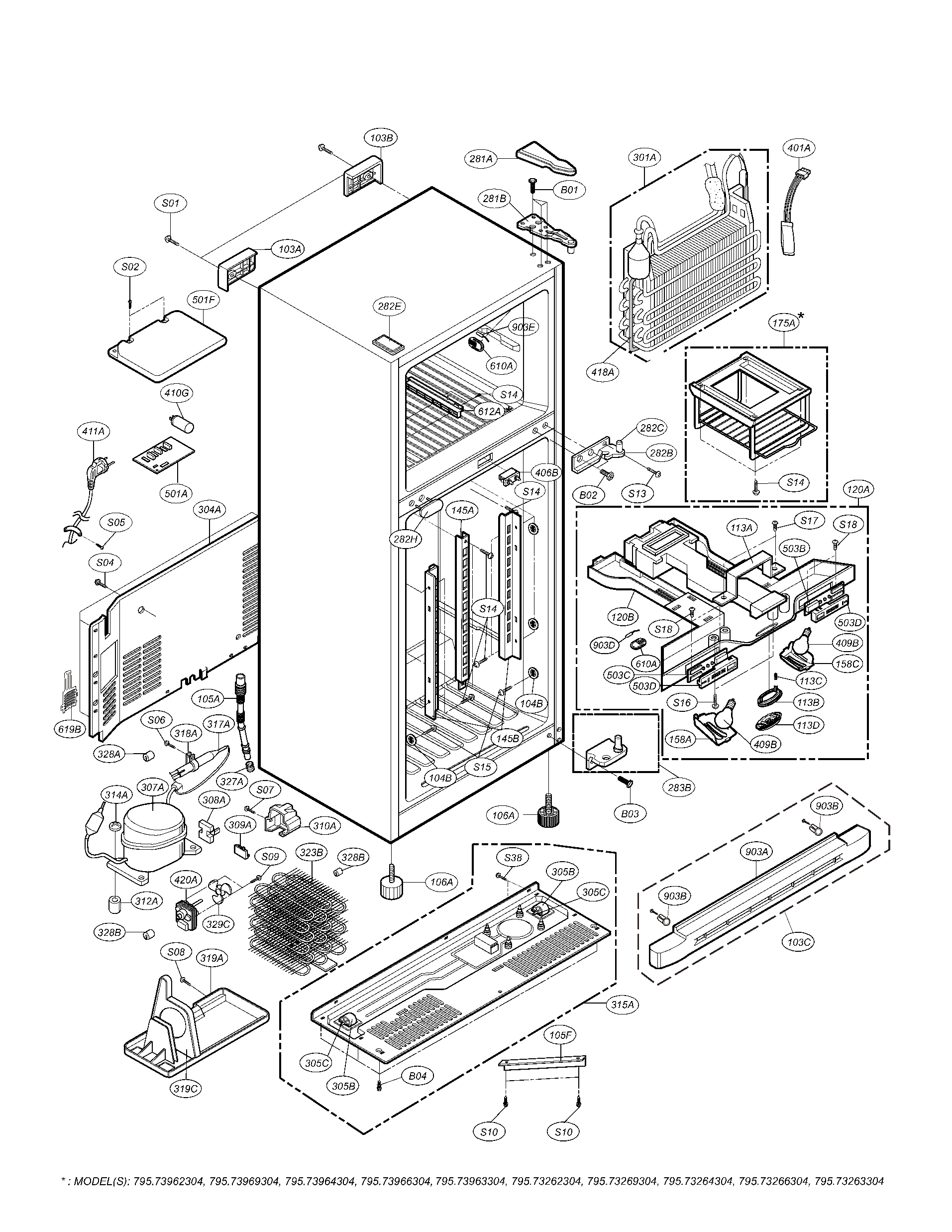 Case parts