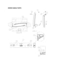 Hidden handle parts