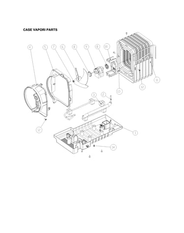 Case vapori parts