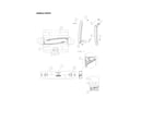 Kenmore 11170612910 handle parts diagram