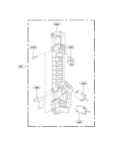 Latch board parts