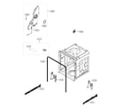 Kenmore 72213383910 tub assembly diagram