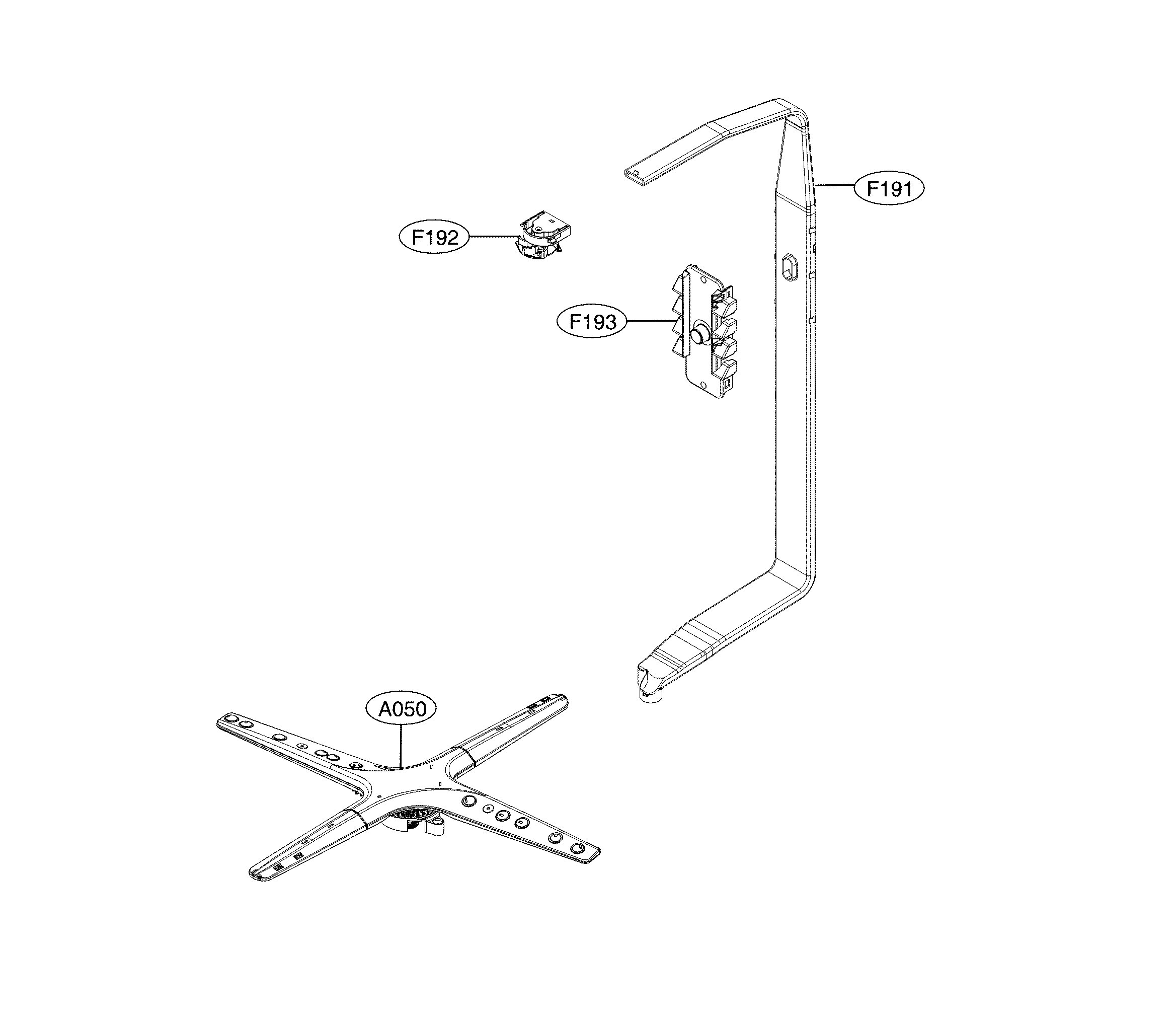 Water guide assembly