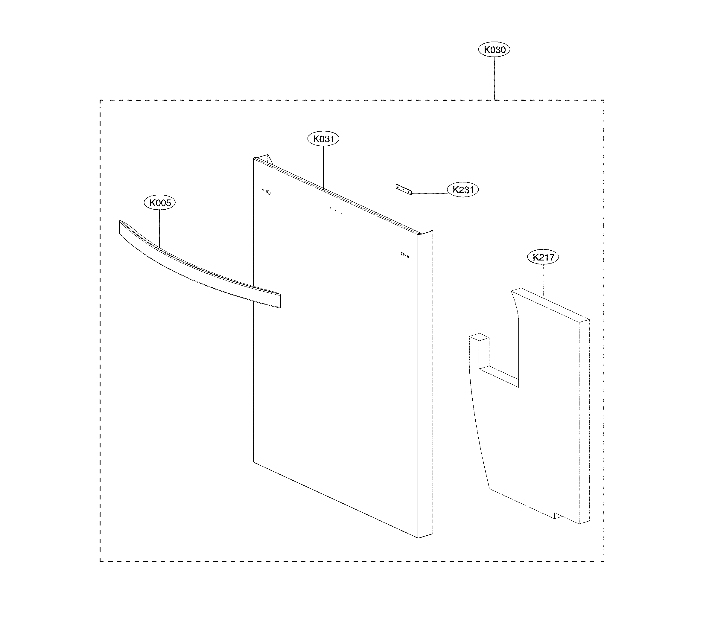 Front cover assembly