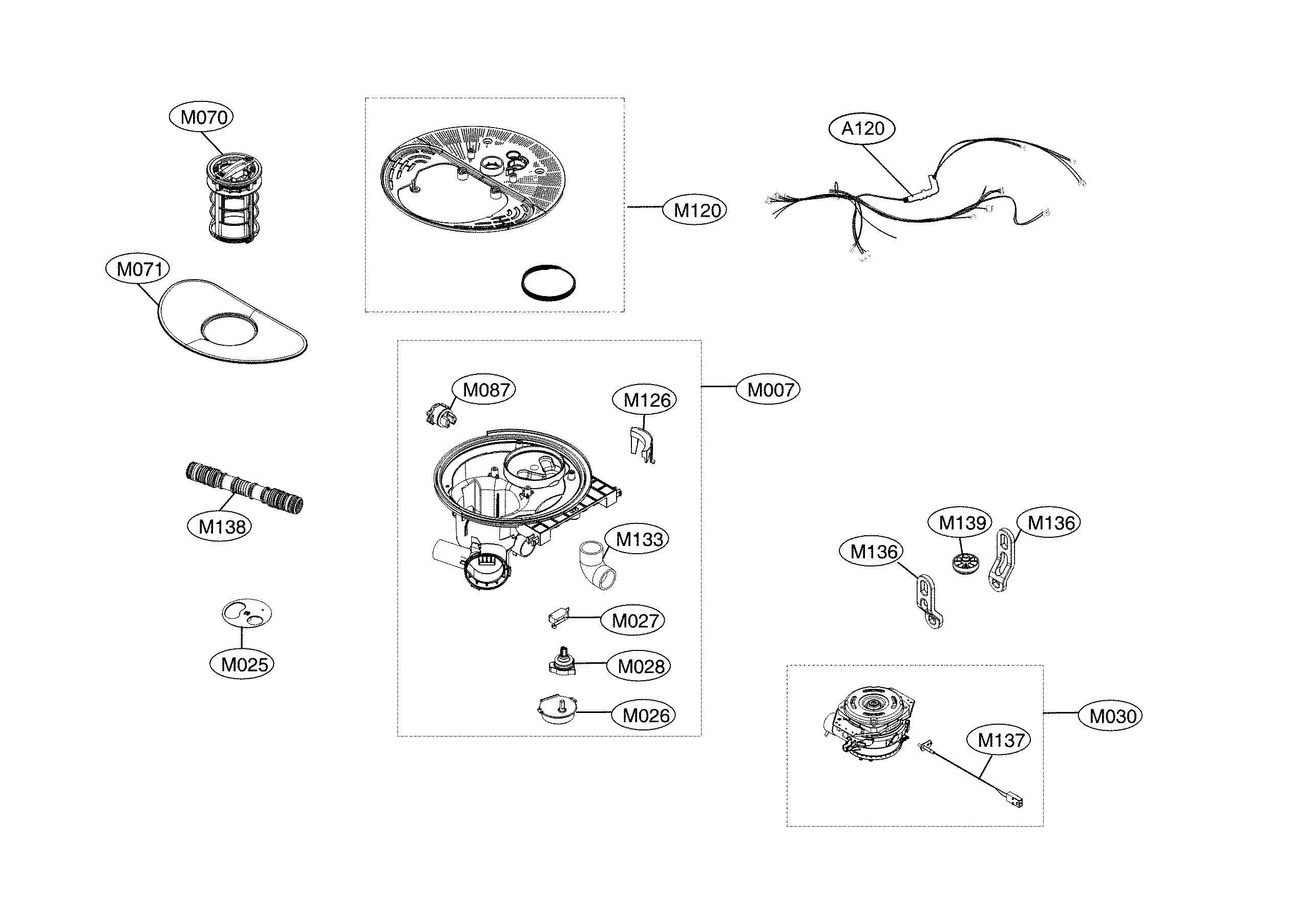 Sump assembly
