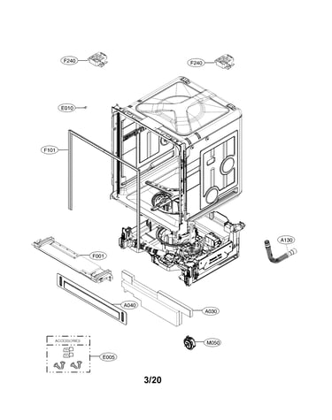 Tub and base plate