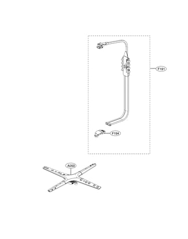 Water guide assembly