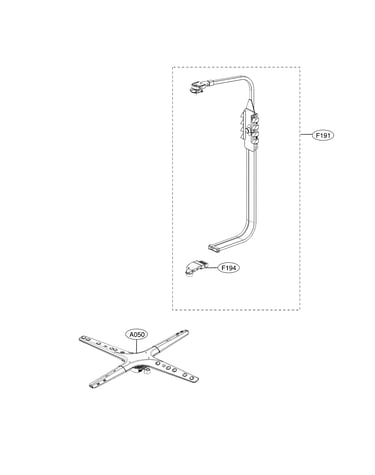 Water guide assembly