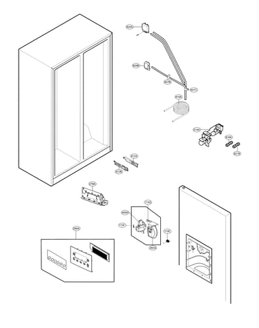 Ice & water parts