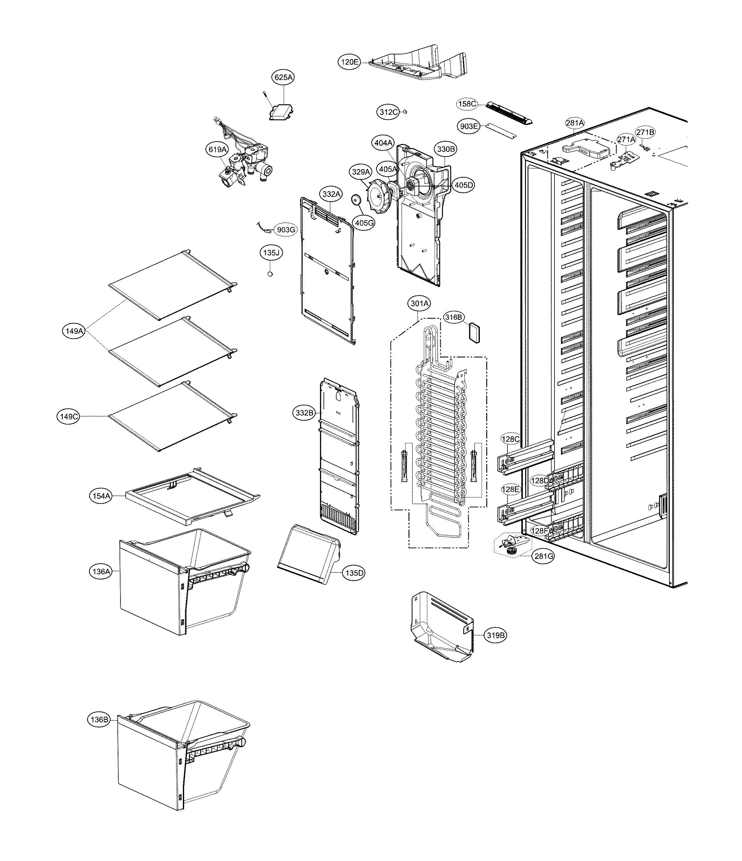 FREEZER COMPARTMENT