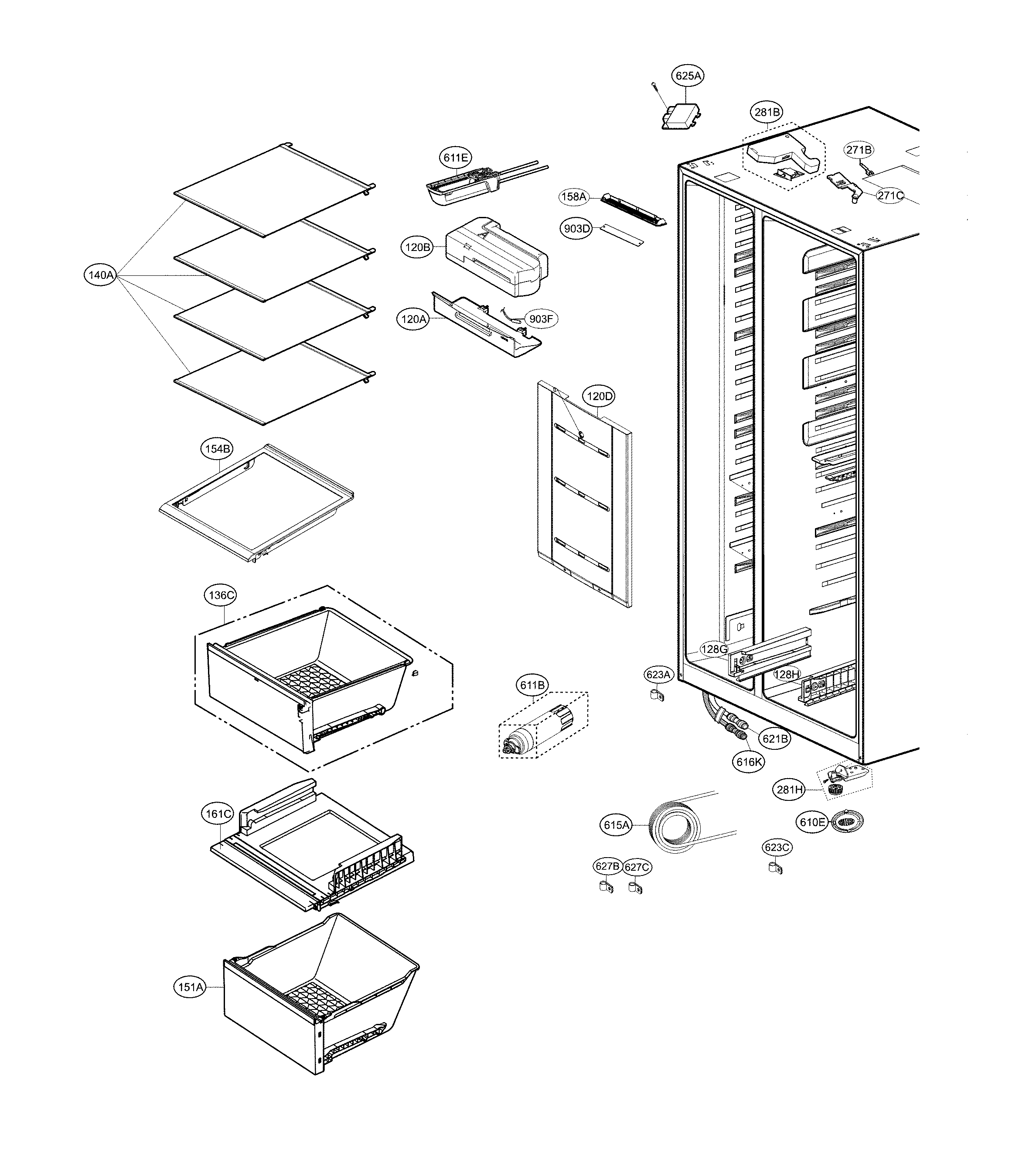 REFRIGERATOR COMPARTMENT
