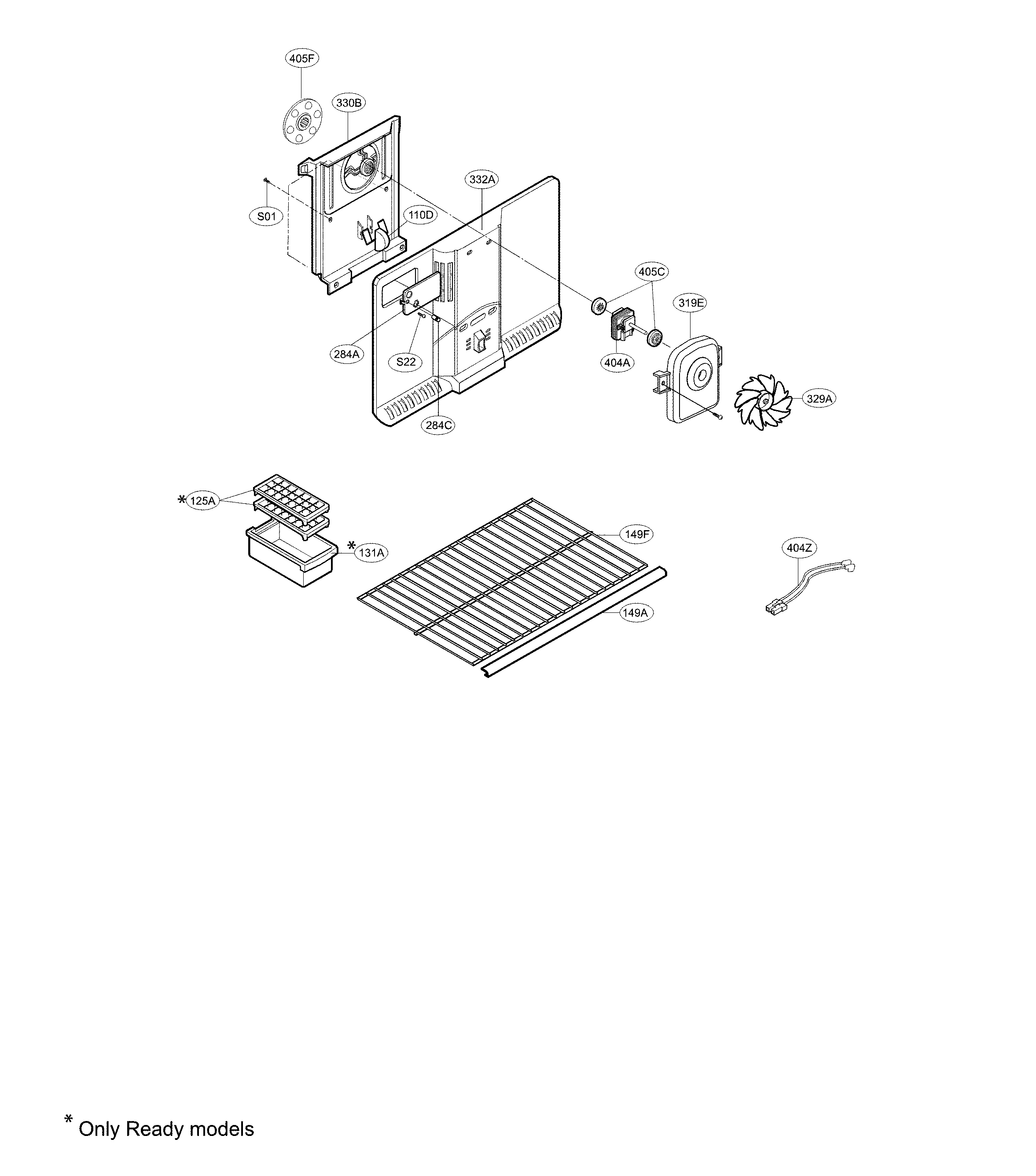 Freezer parts