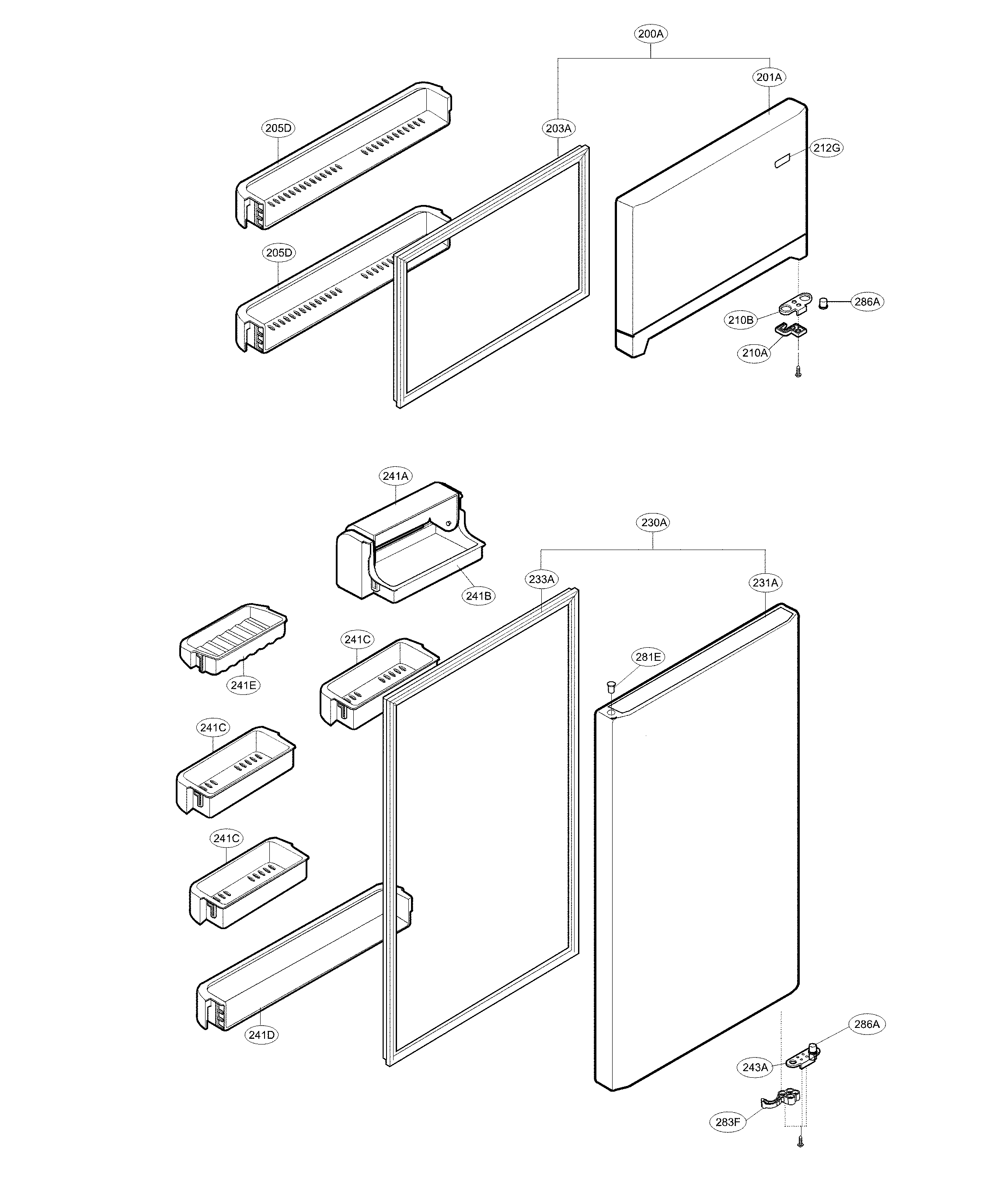 Door parts