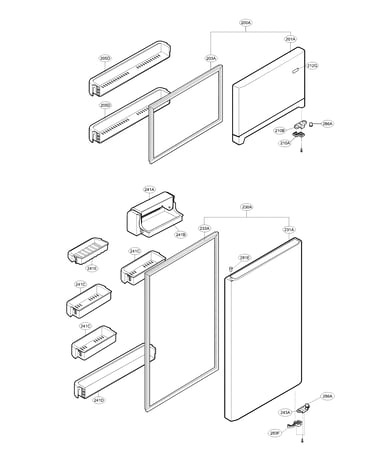 Door parts