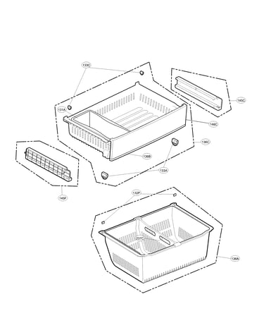 Freezer parts