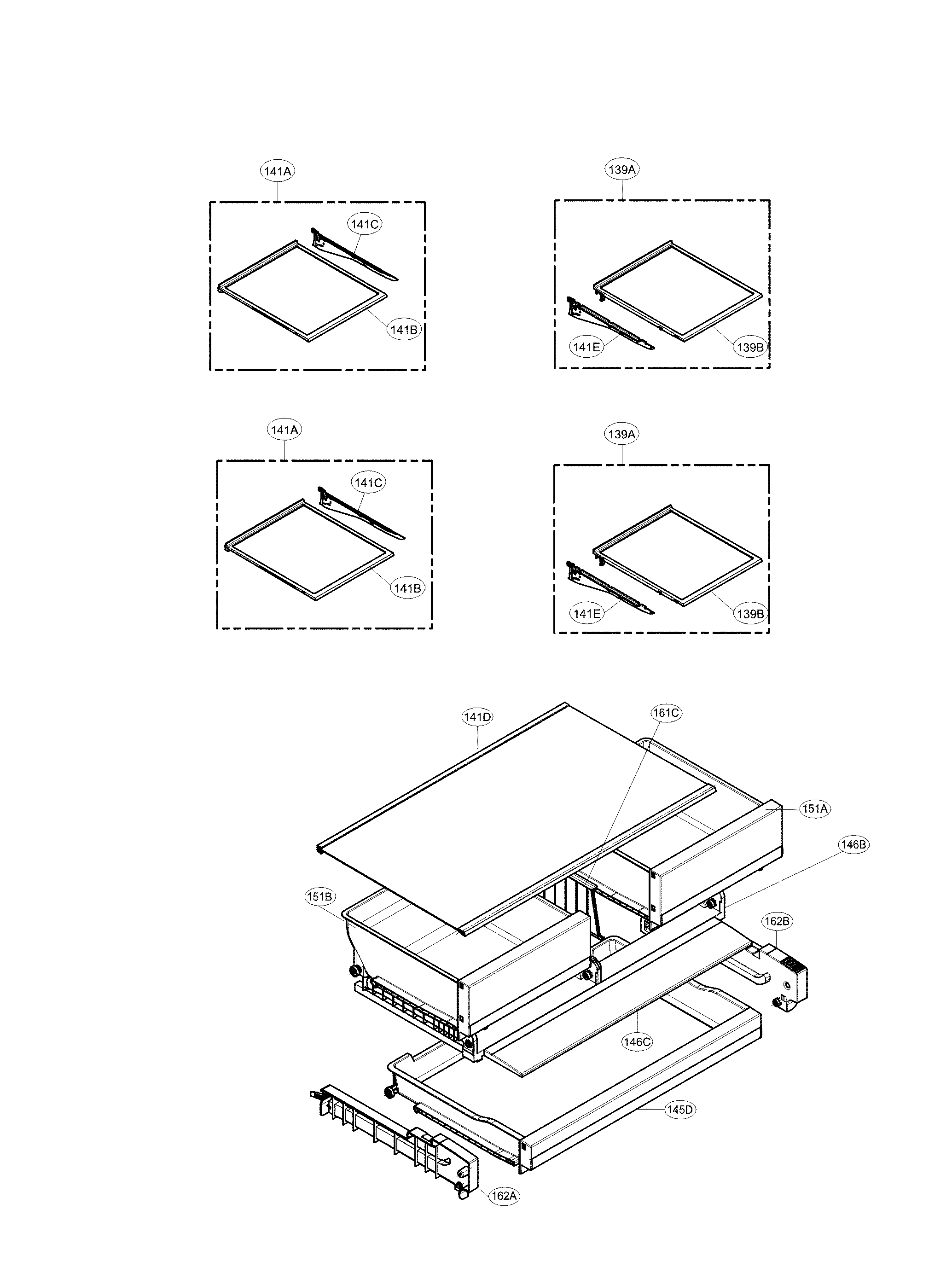 Refrigerator parts