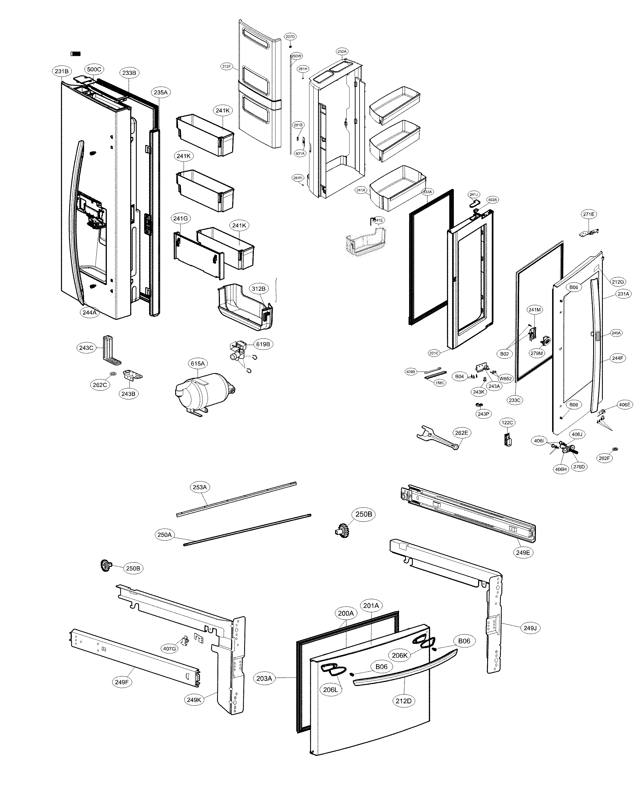 Door parts