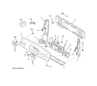 GE JB850DP4WW control panel diagram