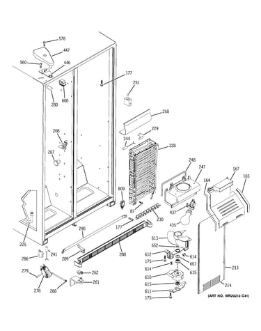 Freezer section