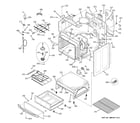 GE PB909SP5SS body parts diagram