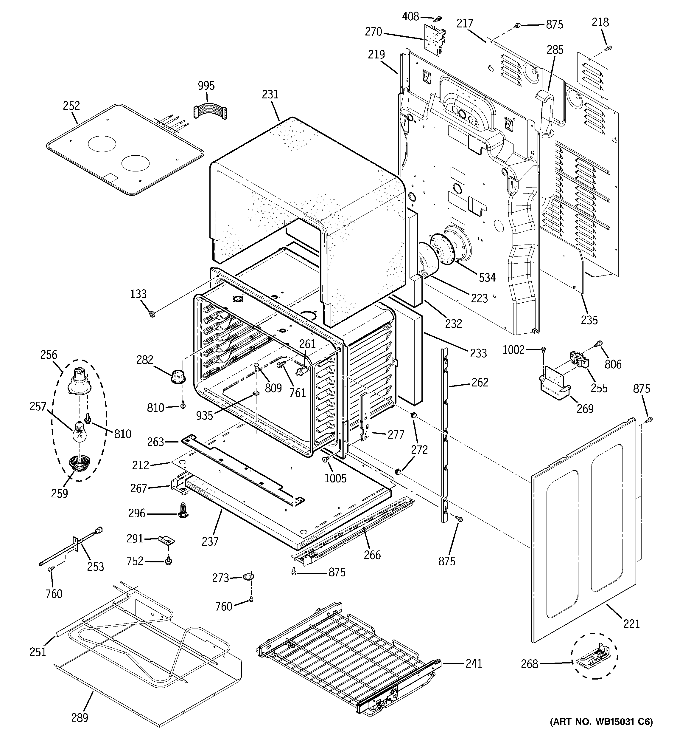 Lower oven