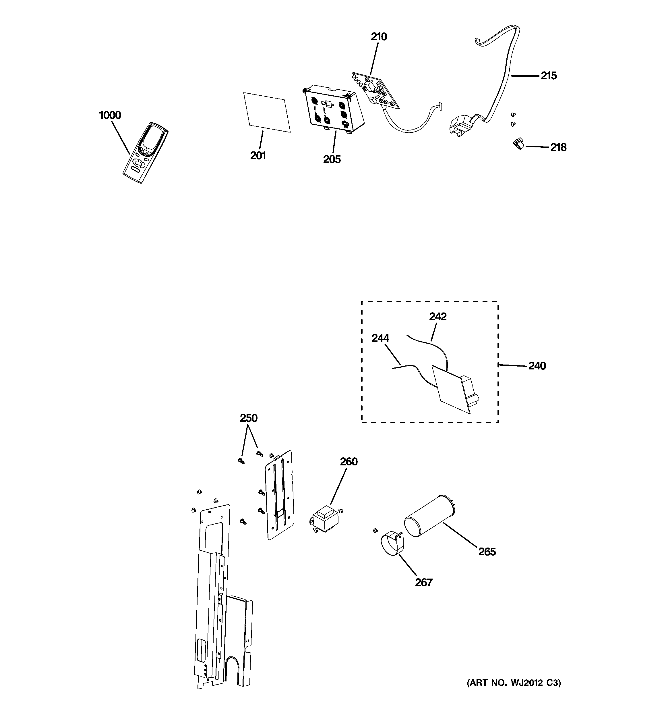 Control parts
