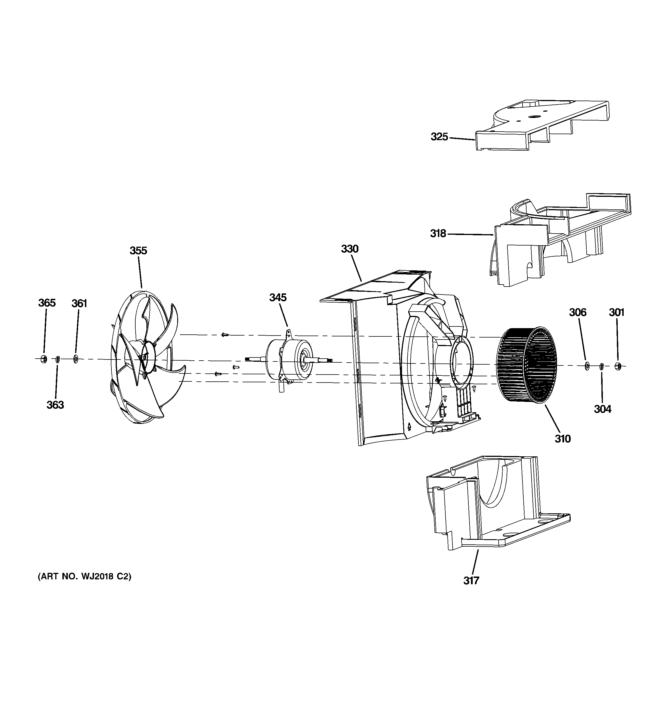 Base pan parts
