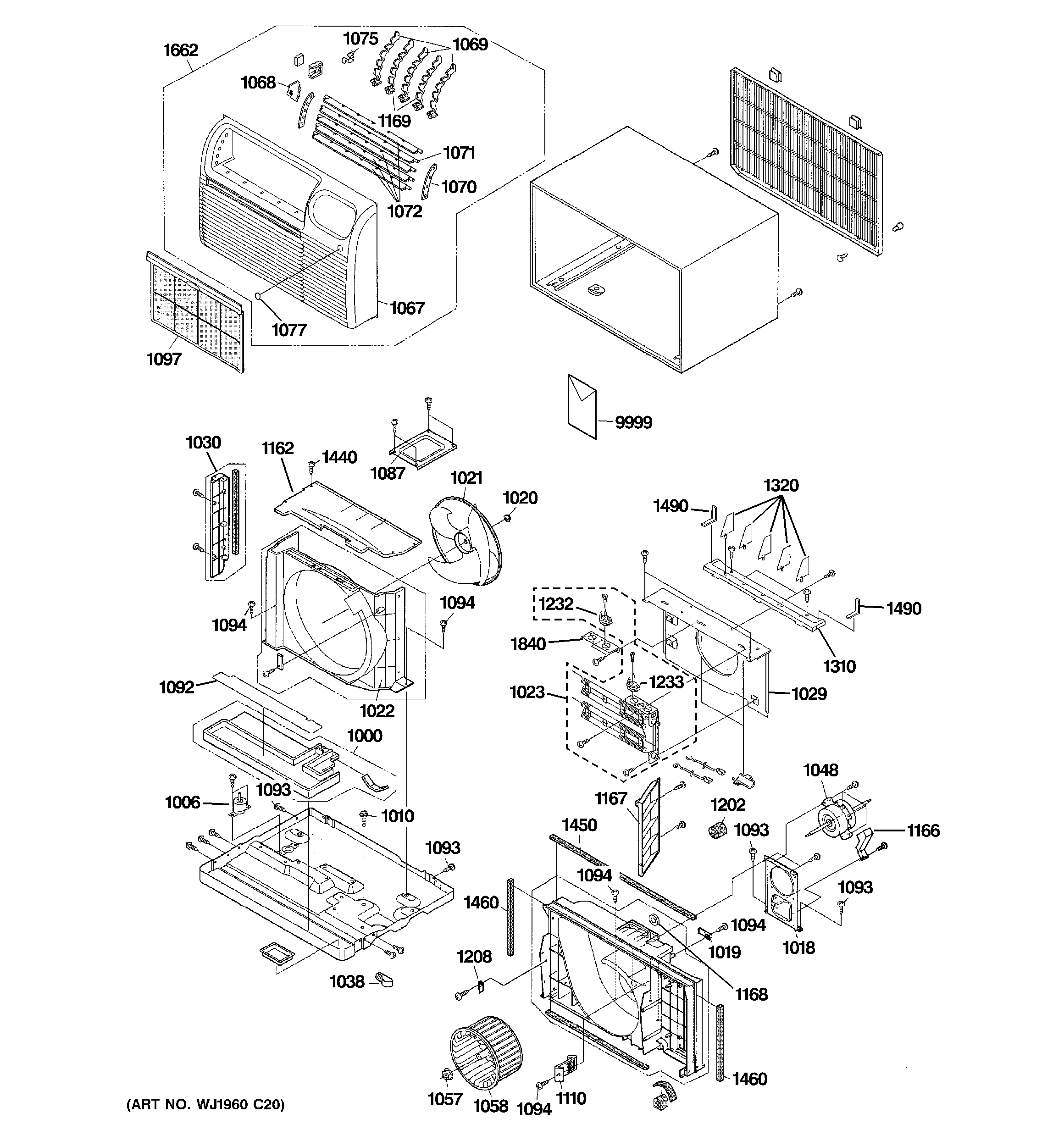 Cabinet & components