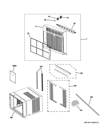 Grille & chassis parts