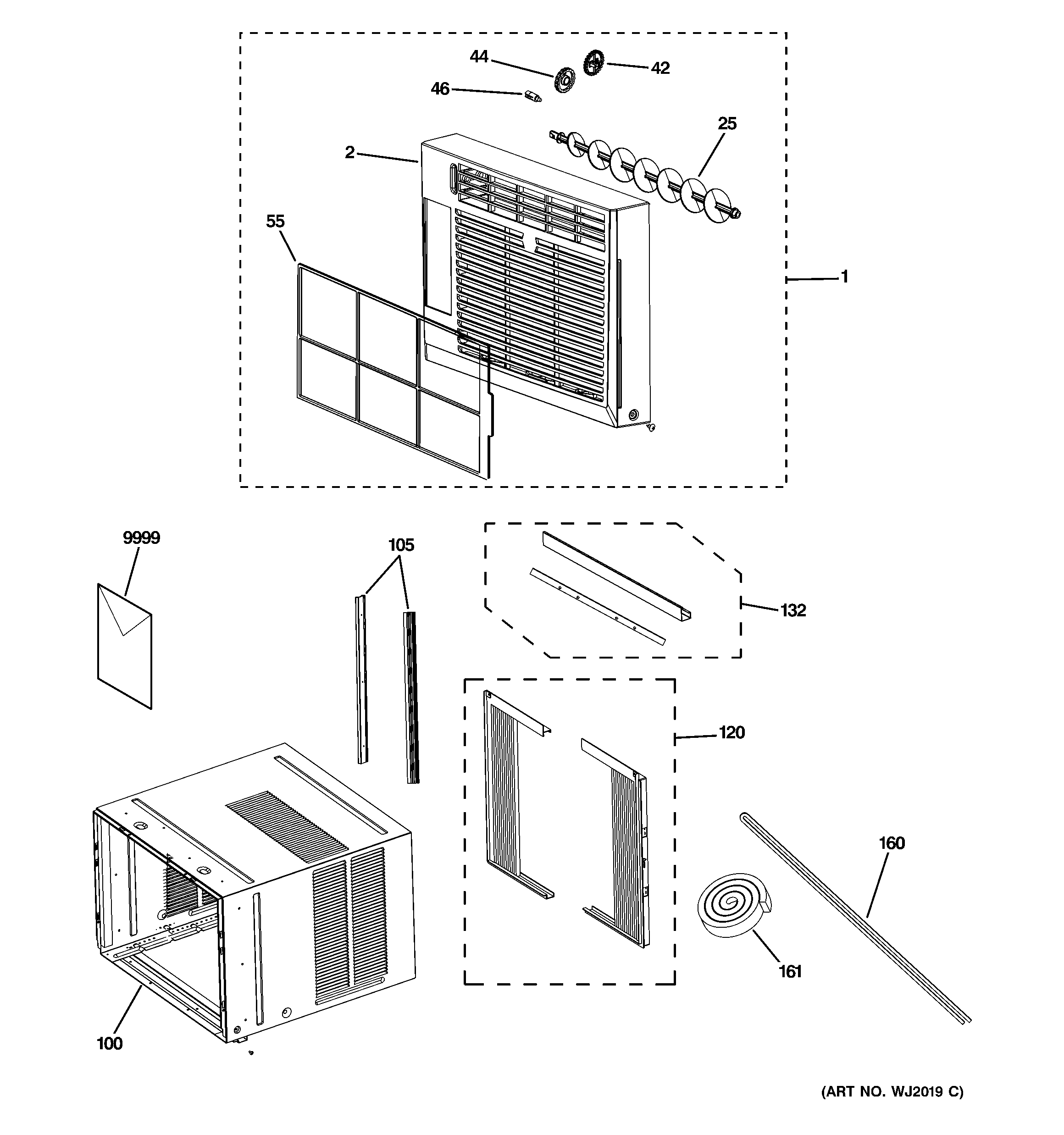 Grille & chassis parts