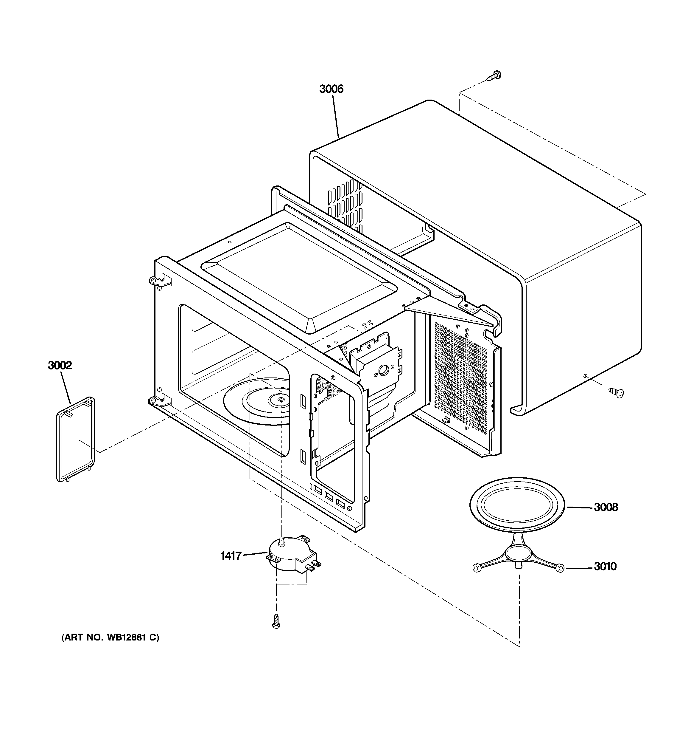 OVEN CAVITY PARTS