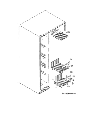 Freezer shelves