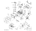 GE JVM1750DP1CC microwave diagram