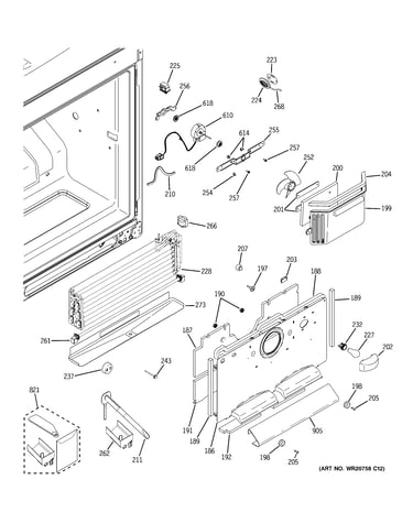 Freezer section