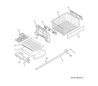 GE PDSE5NBZCDSS freezer shelves diagram