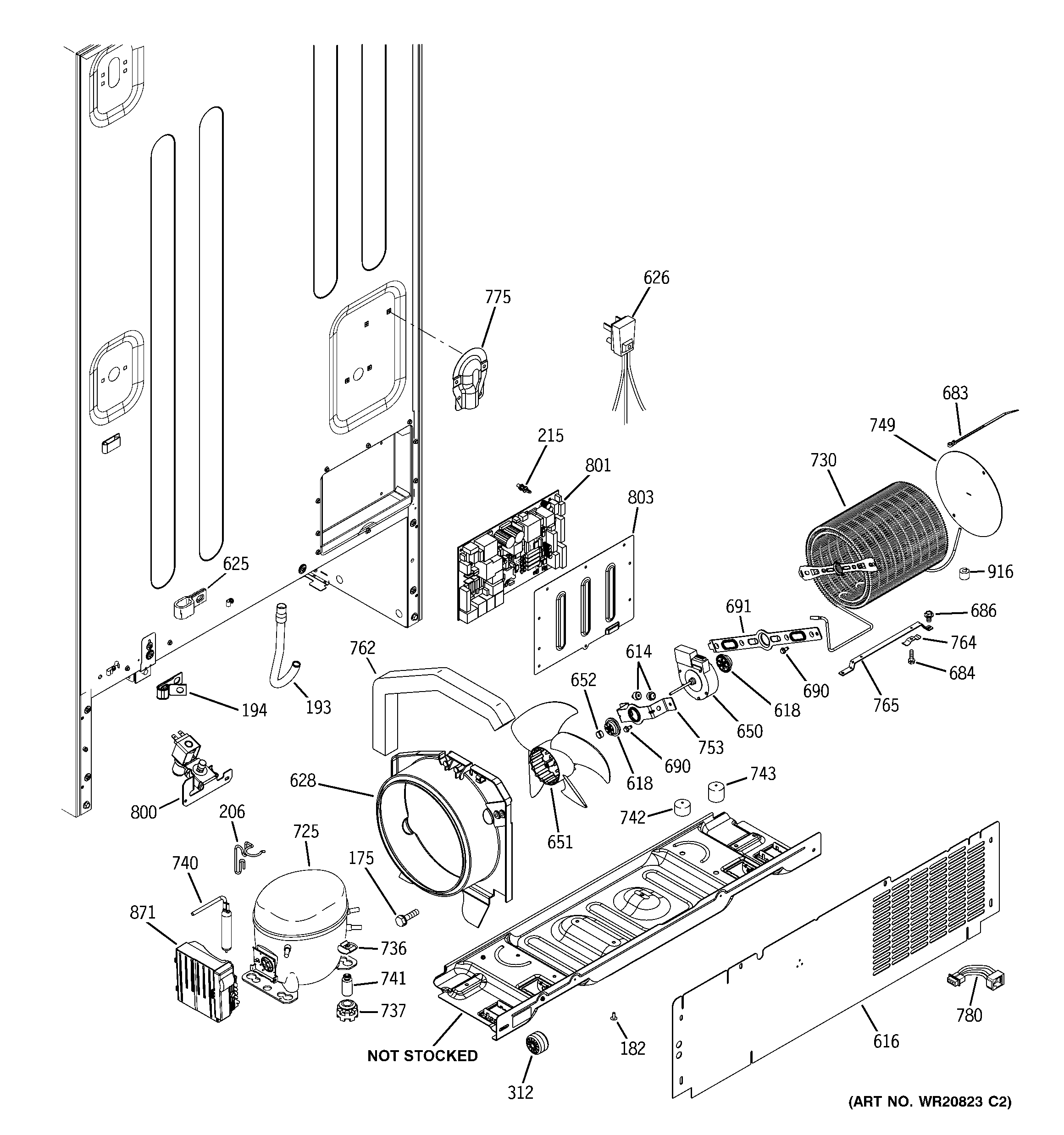 Machine compartment