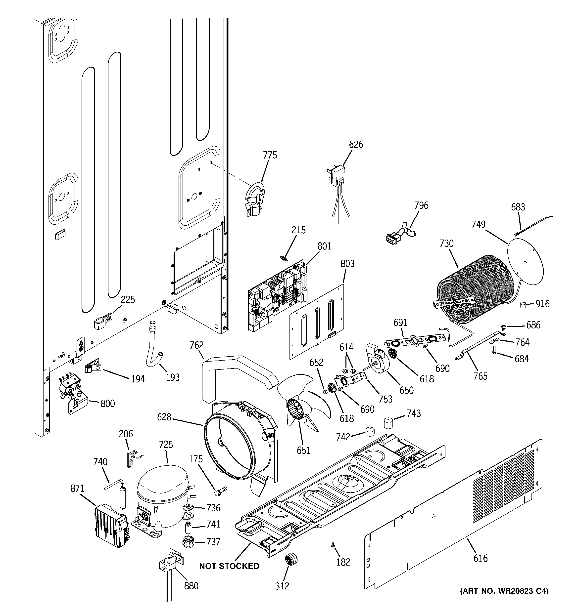 Machine compartment