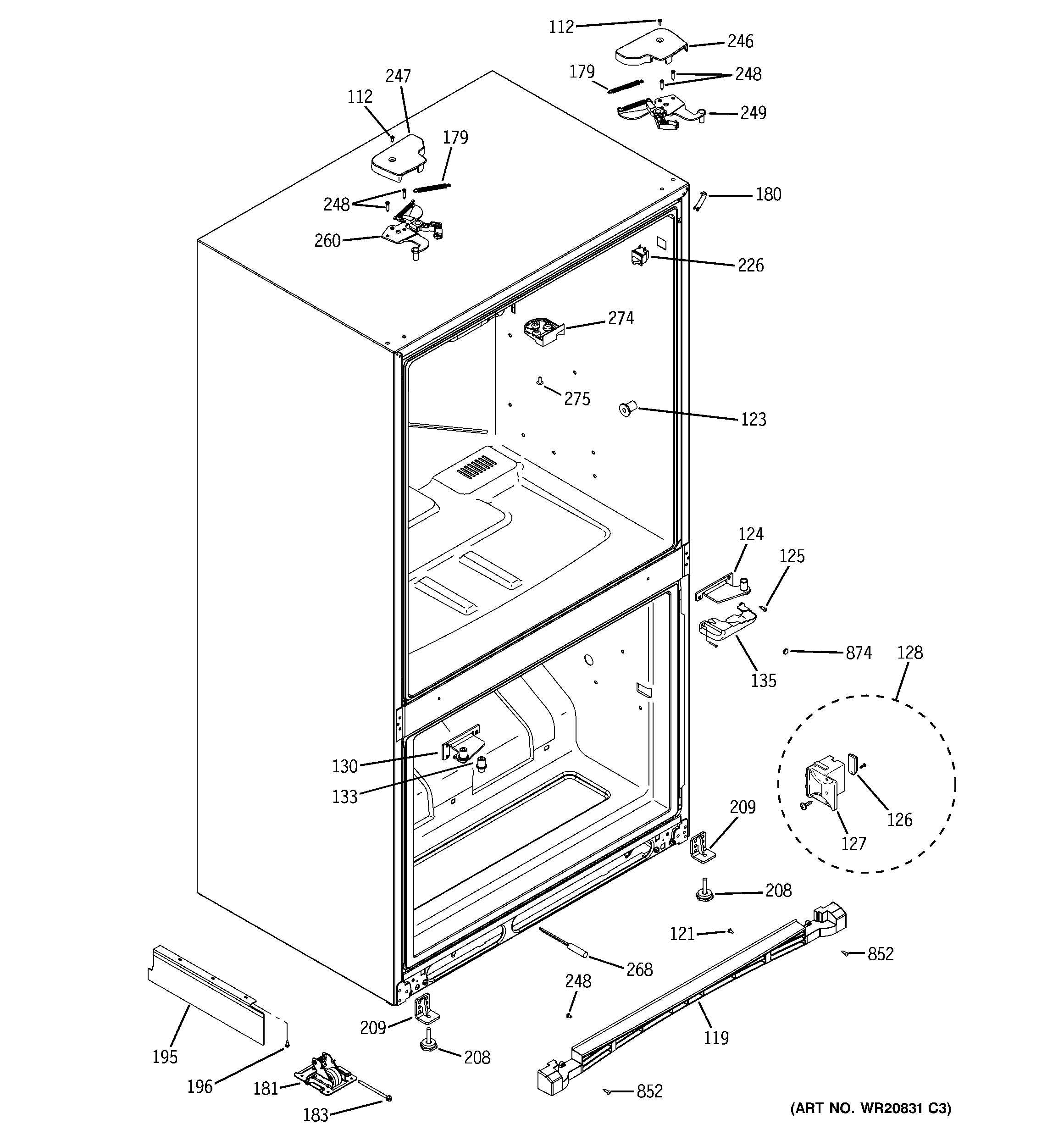 CASE PARTS