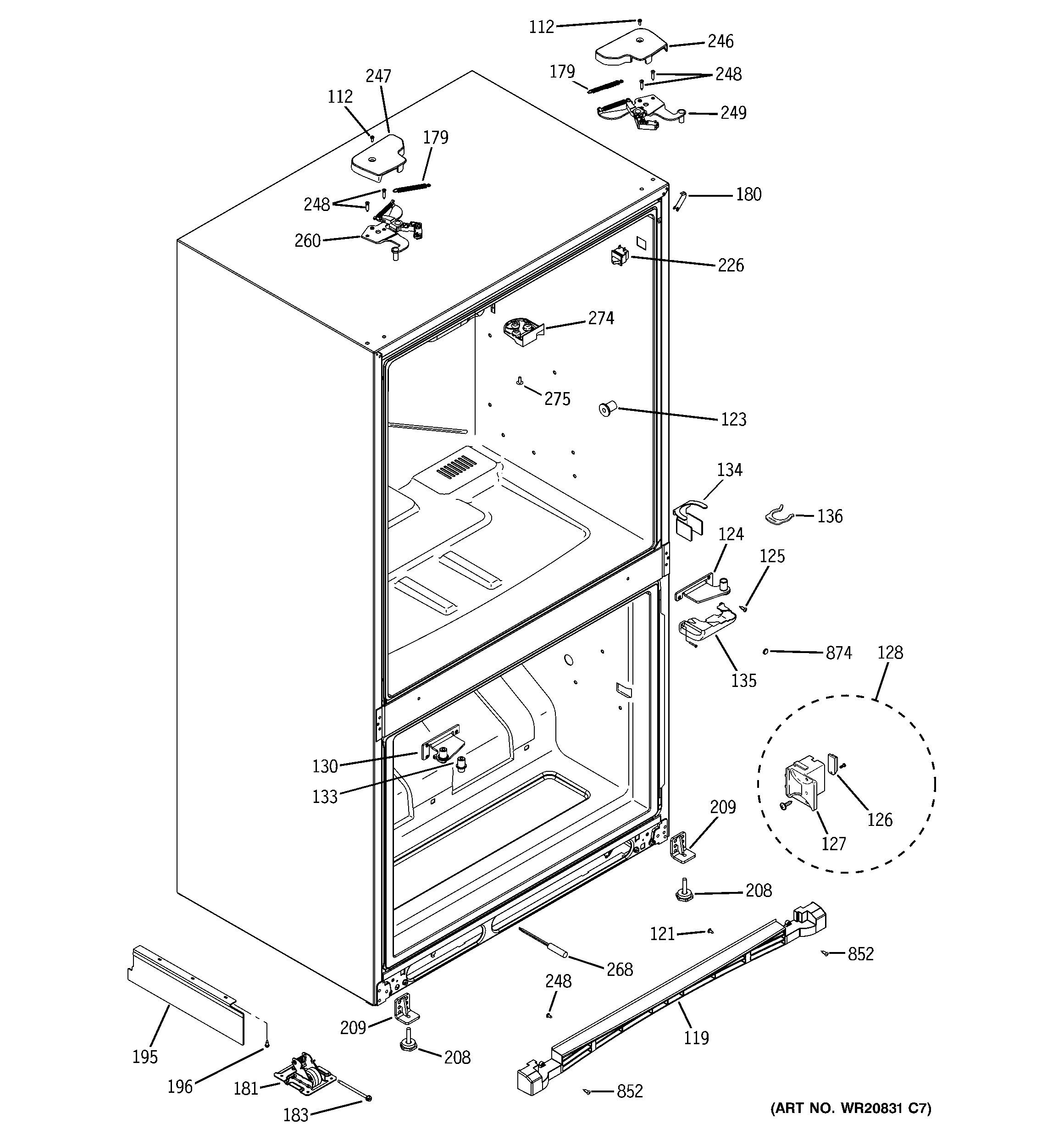 CASE PARTS