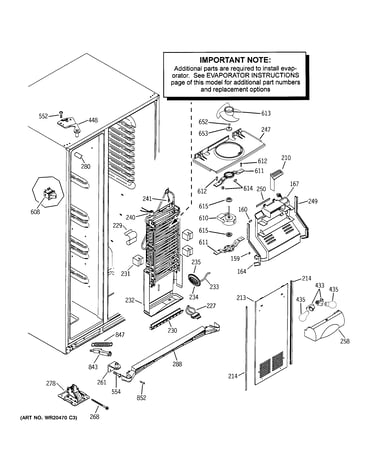 Freezer section