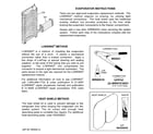 GE PSK25VGXICCC evaporator instructions diagram