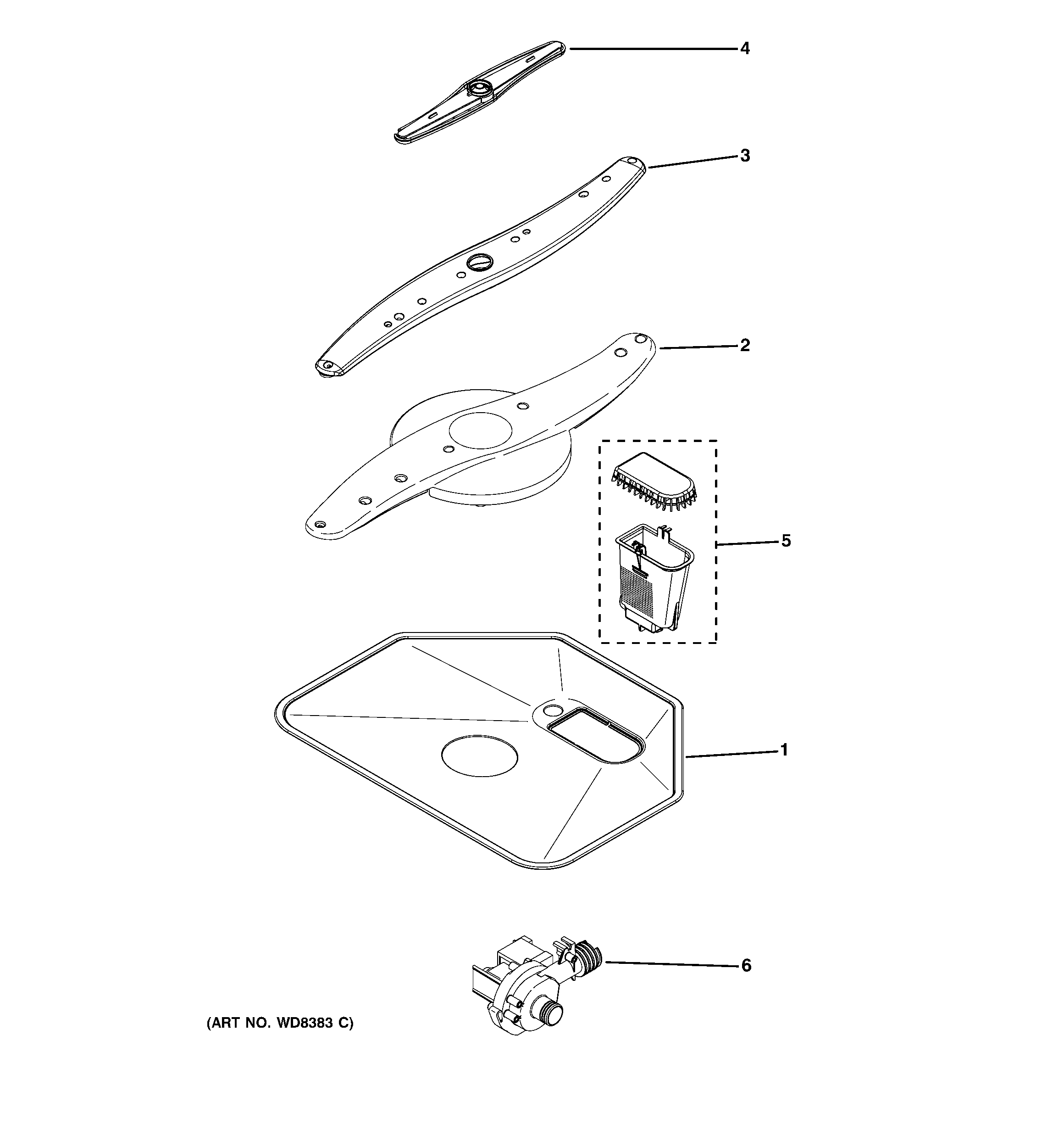 WD35X10364 & WD35X10365 ASSEMBLY