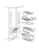 Freezer shelves