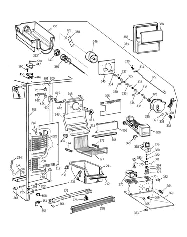 Freezer section